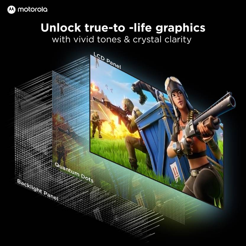 Motorola 165 cm (65 inch) QLED Ultra HD (4K) Smart Google TV with 5.0 OS, 50 W speaker, 120Hz Game accelerator, and Dolby Atmos (65UHDGQMWSDQ)-4