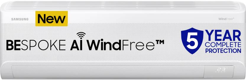 Samsung AR60 5 in 1 Convertible 1.5 Ton 3 Star Inverter Split Smart AC with Voice Assistant (2026 Model, Copper Condenser, AR60H18D13WNNA)