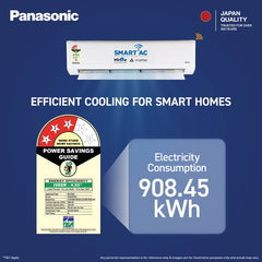 Panasonic 2026 Model 1.5 Ton 3 Star Split Inverter with Wi-fi Smart, DustBuster Tech, Matter Enabled, AI, Higher Airflow, 2-Way Swing, Cools at 55 (CS-SU18BKY3W/CU-SU18BKY3W, White)-6