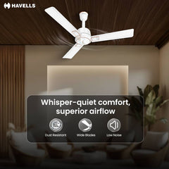 HAVELLS Eva Low Noise 1200 mm Ceiling Fan-4