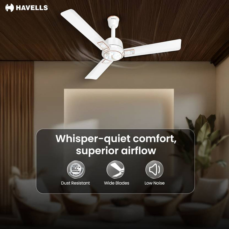 HAVELLS Eva Low Noise 1200 mm Ceiling Fan-4