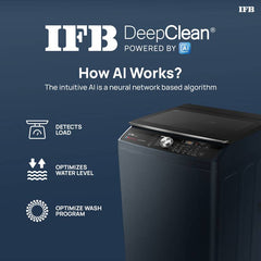 IFB 10 Kg 5 Star Inverter Fully Automatic Top Load Washing Machine (DeepClean, TL100RB2SID, Power Steam With In Built Heater, Royal Blue)-4