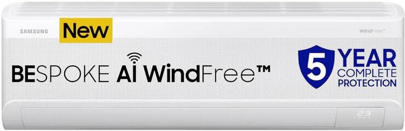 Samsung AR60 5 in 1 Convertible 1.5 Ton 3 Star Inverter Split Smart AC with Voice Assistant (2026 Model, Copper Condenser, AR60H19D13WNNA)