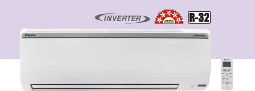 Daikin 2025 Model 1.5 Ton 5 Star Split Inverter AC (FTKU50UV16VF, White)