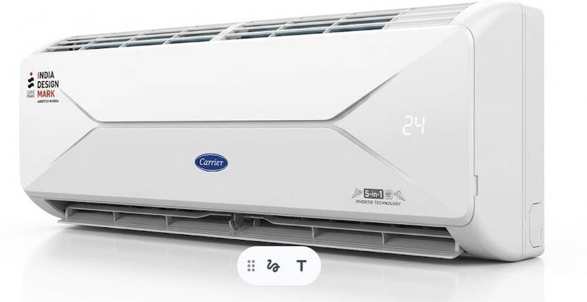 Carrier 2024 Model 1.5 Ton 3 Star Split Inverter AC (CAI19CL3R36F0, White)-5