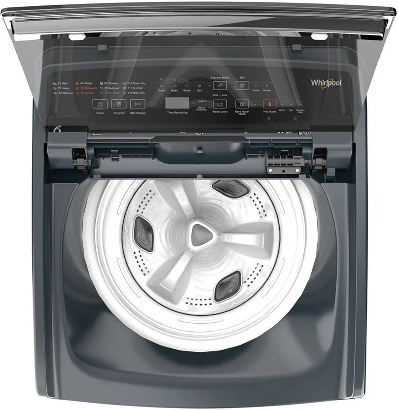 Whirlpool 8.5 kg Fully Automatic Top Load Washing Machine with In-built Heater Grey (VAA805S-12026)-3