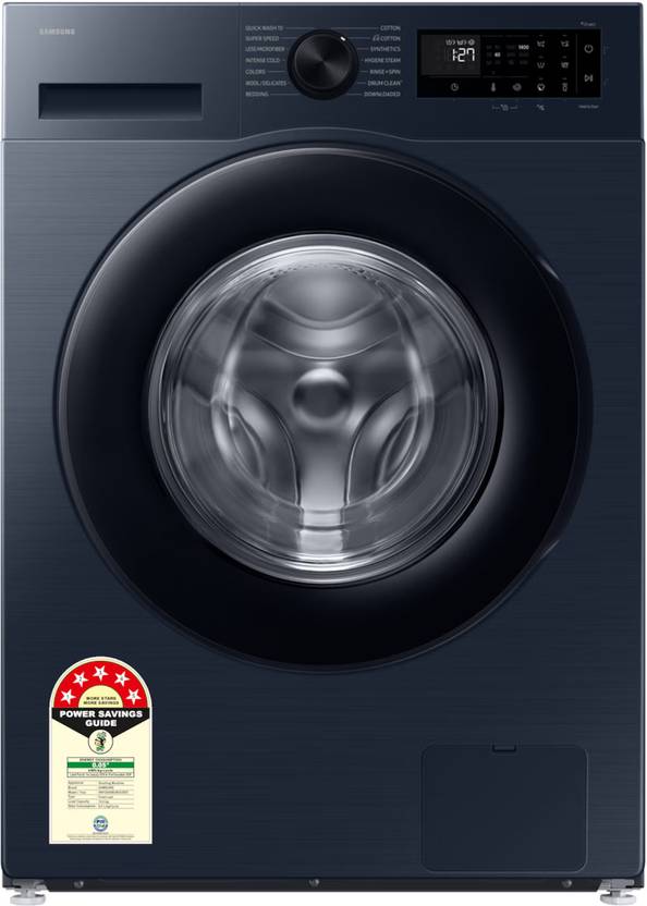 Samsung 12 kg Fully Automatic Front Load Washing Machine with In-built Heater Blue (WW12DG5B24AS)
