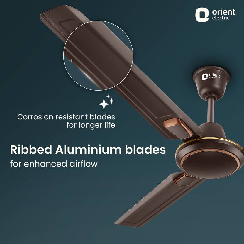 Orient Electric Ujala Air Deco 1200 mm Ceiling Fan-2