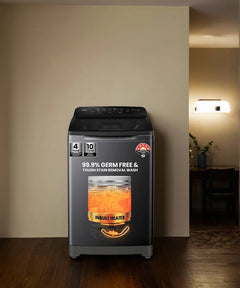 Haier 8 kg Fully Automatic Top Load Washing Machine with In-built Heater Black, Grey (HWM80-H678ES8)-3