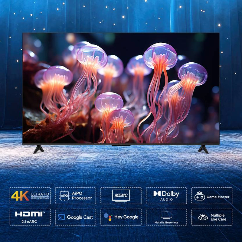 Iffalcon U65A 138 cm (55 inch) Ultra HD (4K) LED Smart Google TV 2026 Edition with MEMC Dolby Vision-Atmos AiPQ Processor Game Master HDMI 2.1 (55U65A)-2