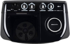 LG 8 kg Semi Automatic Top Load Washing Machine Black (P8015SKAZ)-6