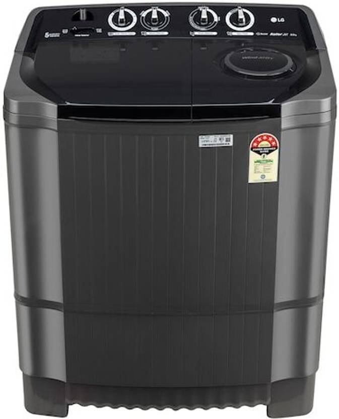 LG 8 kg Semi Automatic Top Load Washing Machine Black (P8015SKAZ)-5