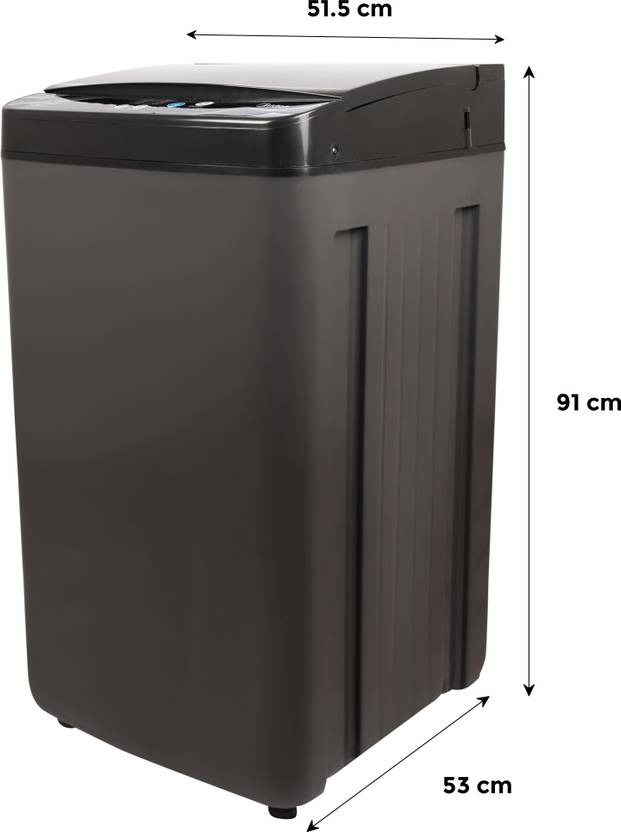 Midea 7.5 kg Fully Automatic Top Load Washing Machine Black (MWMTL075FP0PNMB)-3