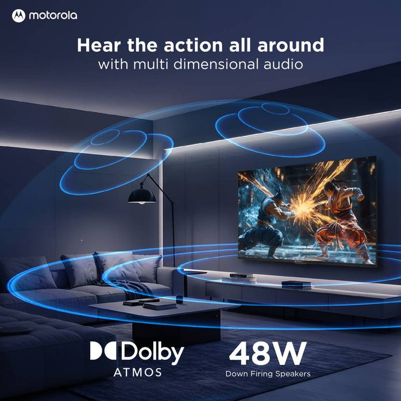 Motorola 140 cm (55 inch) QLED Ultra HD (4K) Smart Google TV 2026 Edition (55UHDGQMGSDQ)-2