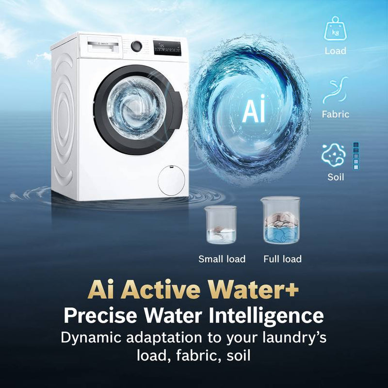 Bosch 7 kg Fully Automatic Front Load Washing Machine with In-built Heater White (WAJ24263IN)-4