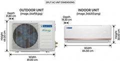 Blue Star 2026 Model 1 Ton 3 Star Split Inverter with Wi-fi AC (IA312VXUS, White)-4