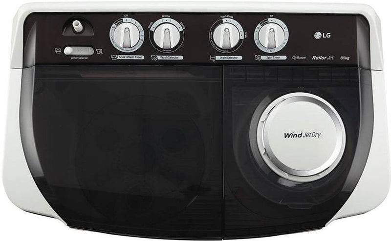 LG 8.5 kg Semi Automatic Top Load Washing Machine Grey (P8525SGAZ)-2