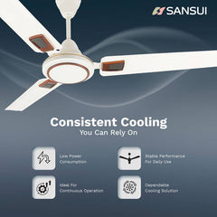 Sansui AeroSpin Max 1200 mm Ceiling Fan-5
