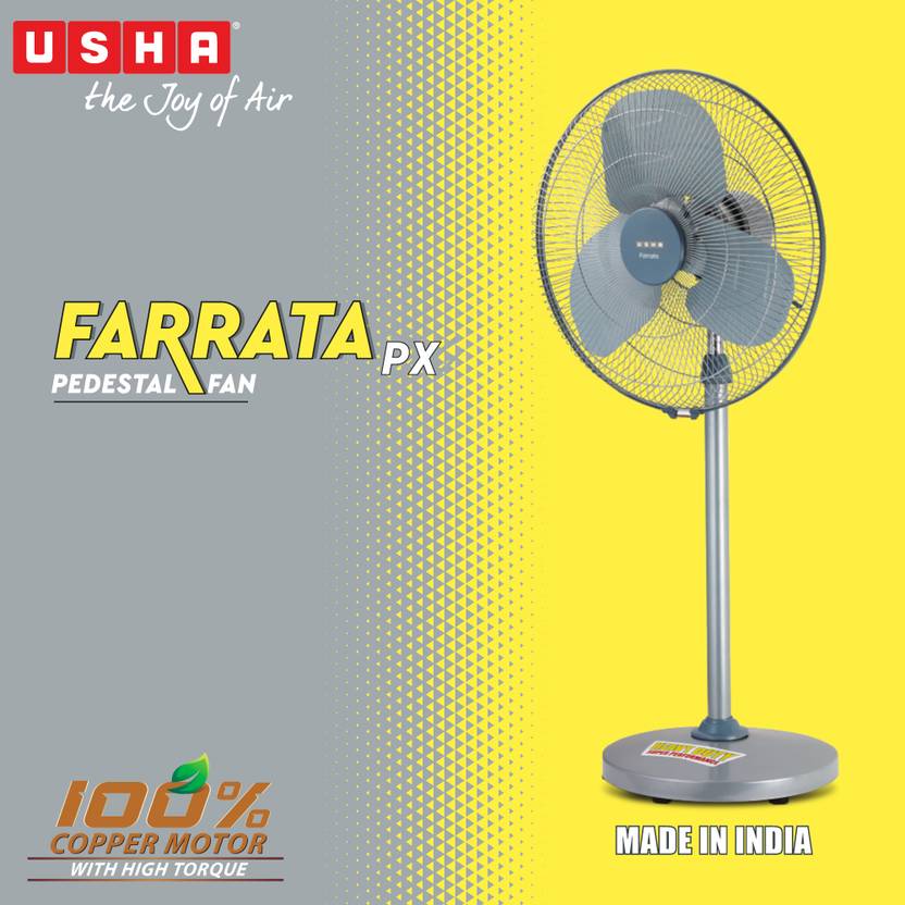 USHA Faratta PX Pedestal Fan-2