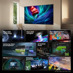 Samsung 138 cm (55 inch) Ultra HD (4K) Micro RGB Smart Tizen TV 2026 Edition (MRA55R85HAULXL)-2