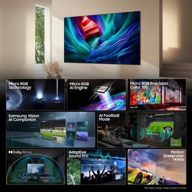 Samsung 138 cm (55 inch) Ultra HD (4K) Micro RGB Smart Tizen TV 2026 Edition (MRA55R85HAULXL)-2