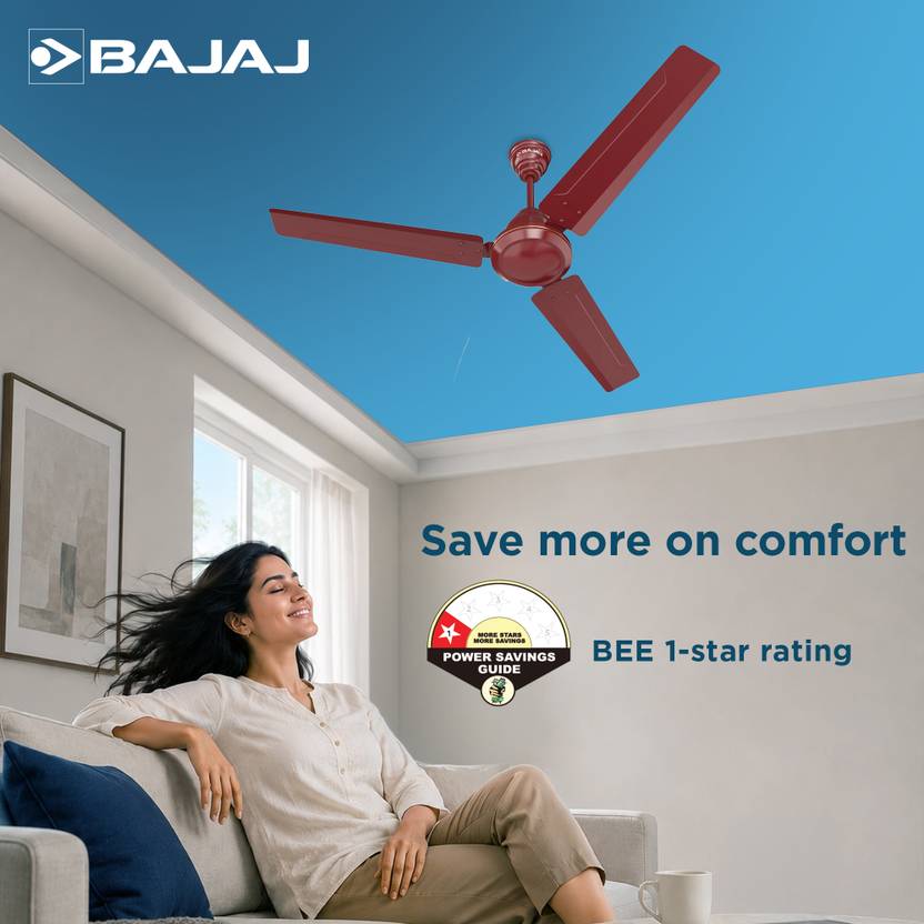 BAJAJ Crest Turbo 1200mm CF Ultra High Speed 1200 mm Ceiling Fan-6