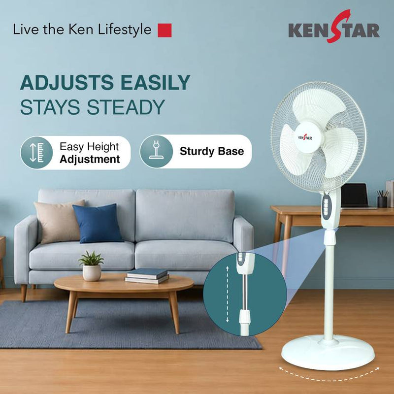 Kenstar BreezeX P 400 mm Pedestal Fan-6