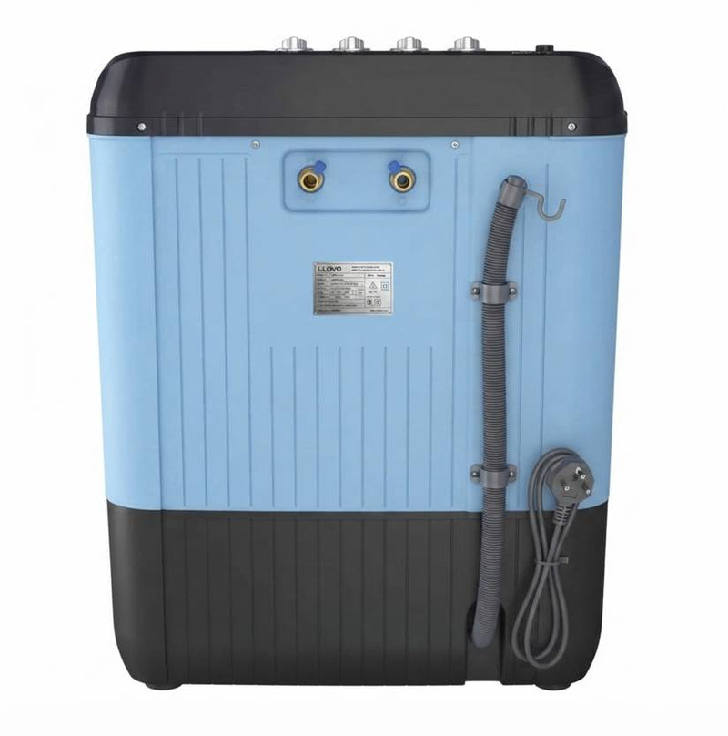 Lloyd 8 kg Semi Automatic Top Load Washing Machine Blue, Black (GLWS805AODIB)-3
