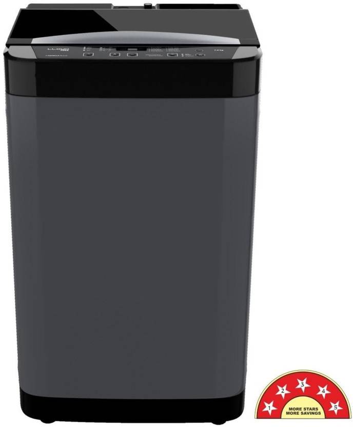 Lloyd 7 kg Fully Automatic Top Load Washing Machine Black, Grey (GLWT705JAGCG)-1