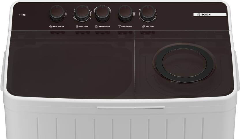Bosch 11 kg Semi Automatic Top Load Washing Machine Maroon (WJP11CU0IN)-2