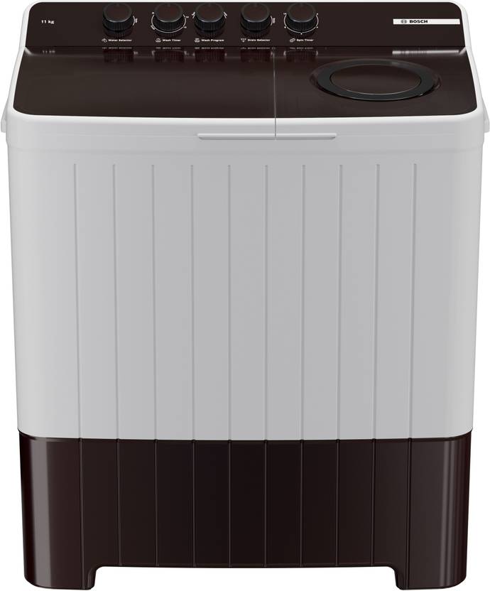 Bosch 11 kg Semi Automatic Top Load Washing Machine Maroon (WJP11CU0IN)