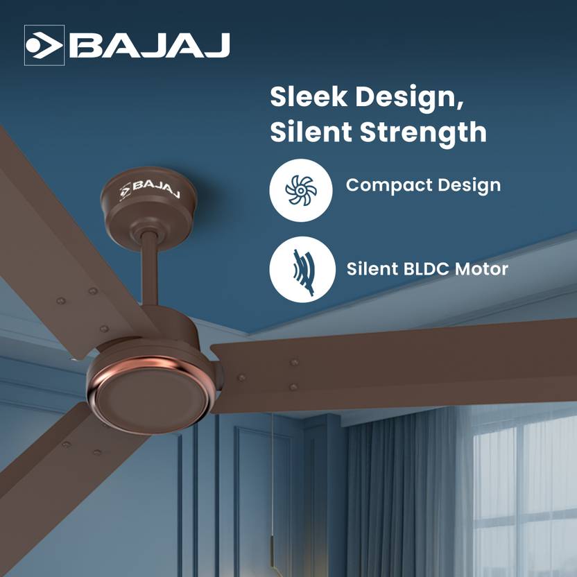 BAJAJ Classico Sleek Plus 1200 Mm Redwalnut Cf 1200 Mm Ceiling Fan-6