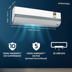 Daikin 2026 Model 1.71 Ton 5 Star Split Inverter with Wi-fi AC (FTKR60XV16MAA+RKR60XV16MAA, White)-3
