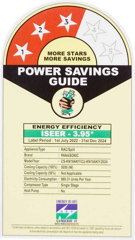 Panasonic 2024 Model 1.5 Ton 3 Star Split Inverter AC (CS/CU-KN18CKY, White)-3