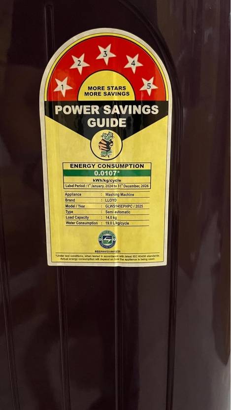 Lloyd 14 kg Semi Automatic Top Load Washing Machine Purple (GLWS145EPHPC)-4