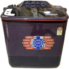 Lloyd 14 kg Semi Automatic Top Load Washing Machine Purple (GLWS145EPHPC)-1