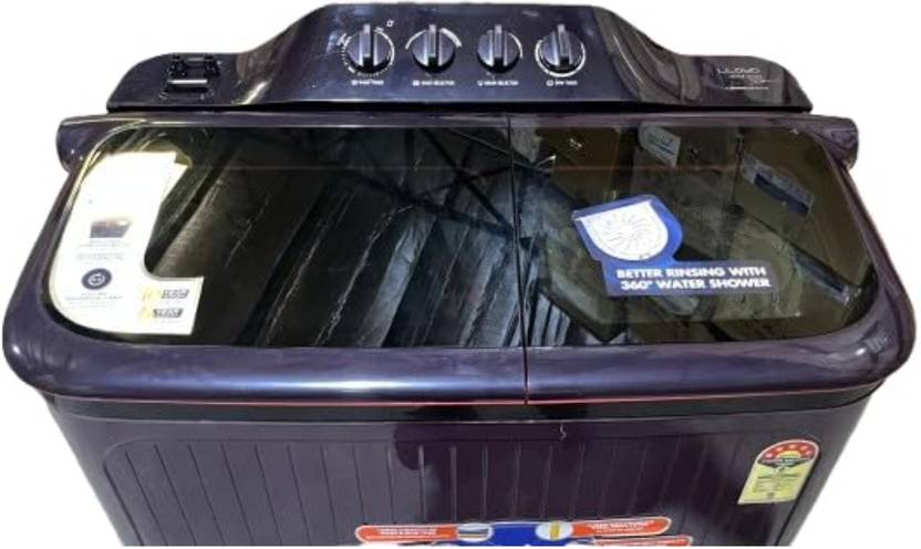 Lloyd 14 kg Semi Automatic Top Load Washing Machine Purple (GLWS145EPHPC)-2
