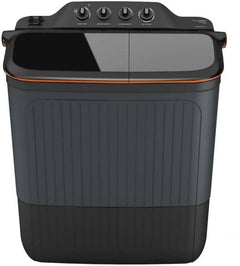 Lloyd 8 kg Semi Automatic Top Load Washing Machine Black, Grey (GLWS805EXAVG)-1