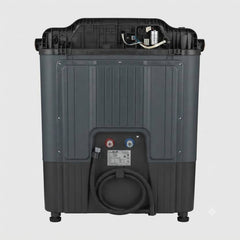 Lloyd 8 kg Semi Automatic Top Load Washing Machine Black, Grey (GLWS805EXAVG)-3
