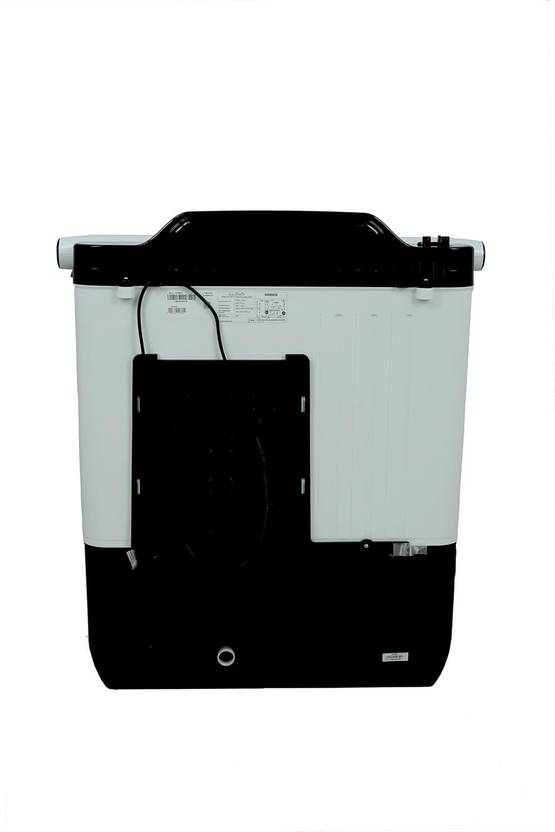 Lloyd 7.71 kg Semi Automatic Top Load Washing Machine Black, White (GLWS805ELDDG)-3