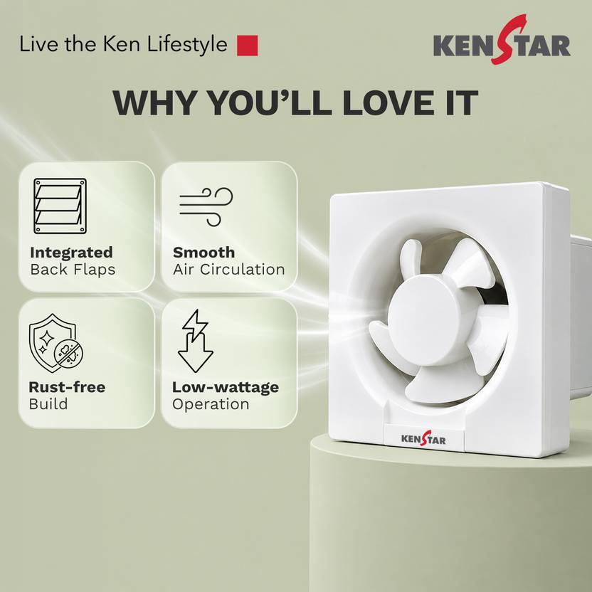Kenstar AirVent 150 mm Exhaust Fan-2