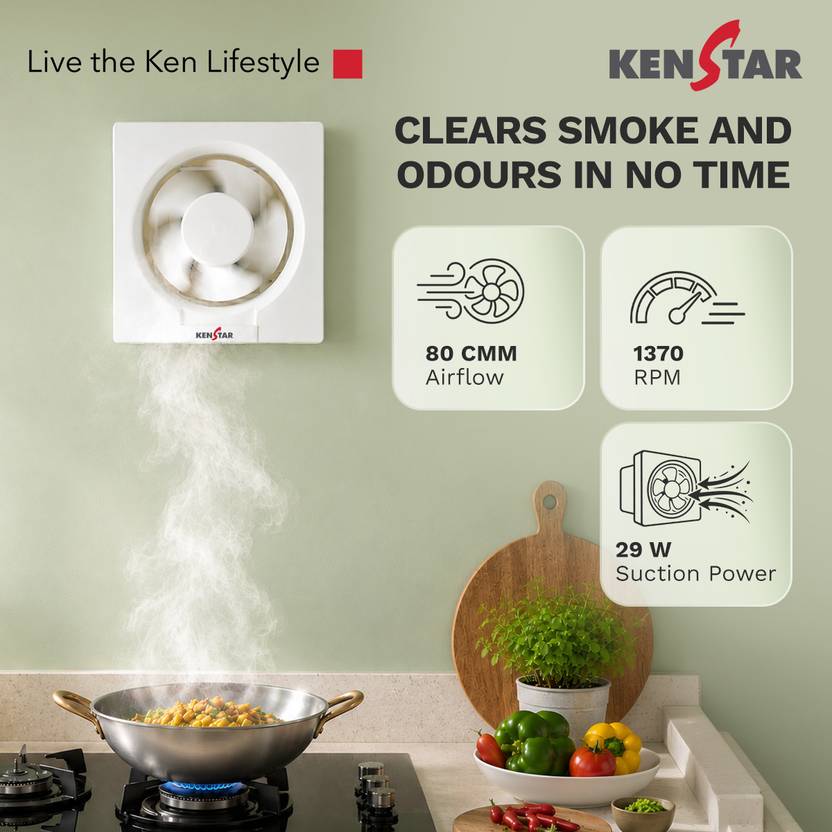 Kenstar AirVent 150 mm Exhaust Fan-3