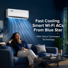Blue Star 2026 Model 1.5 Ton 5 Star Split Inverter with Wi-fi AC (IA518ZXUS, White)-3