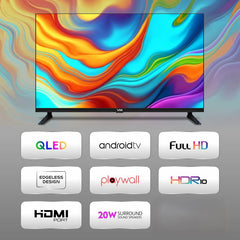 VW 101 cm (40 inch) QLED Full HD Smart Android TV 2026 Edition (VW40AQ3)-2
