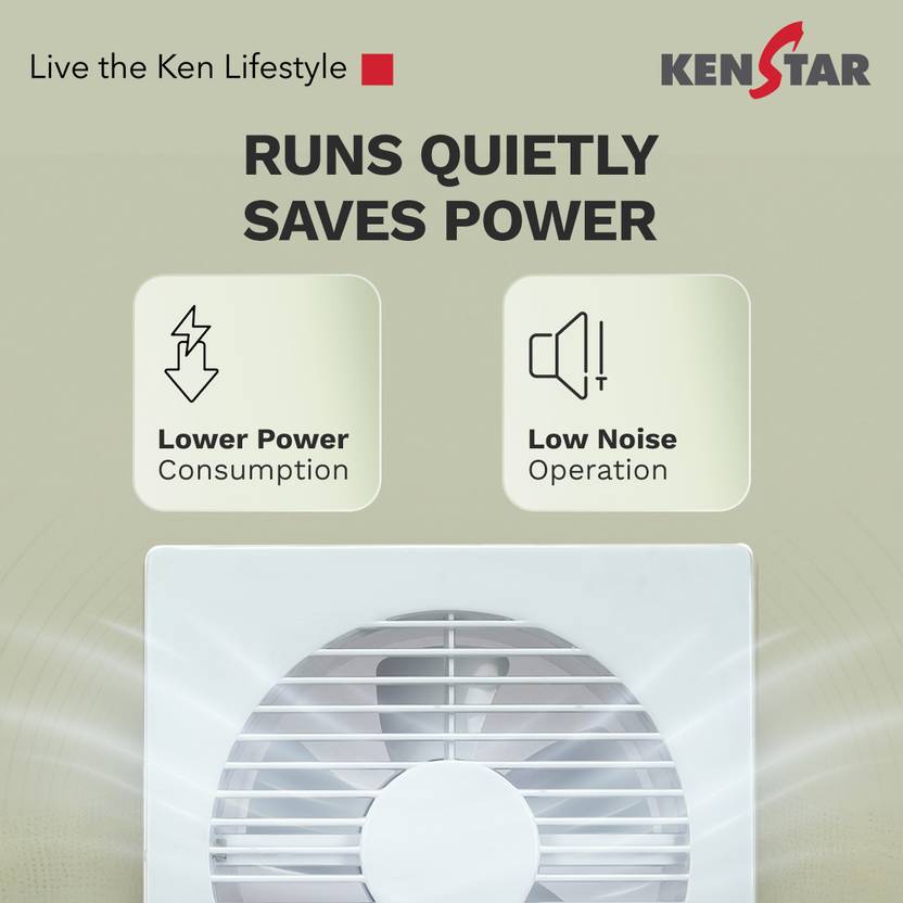 Kenstar AirVent A200 200 mm Exhaust Fan-4