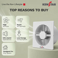 Kenstar AirVent A200 200 mm Exhaust Fan-2