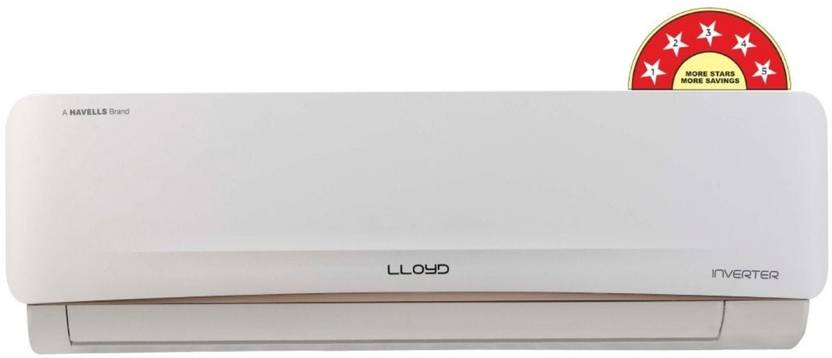 Lloyd 2025 Model 1.5 Ton 5 Star Split Inverter AC (GLS18I5ASCGW, White)
