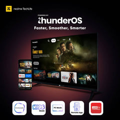 Realme TechLife 80 cm (32 inch) QLED HD Ready Smart Android TV 2025 Edition (32HDSQRAWTQ)-4