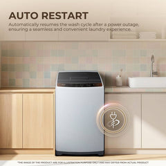 Haier 7 kg Fully Automatic Top Load Washing Machine Silver (HWM70-FEN)-3