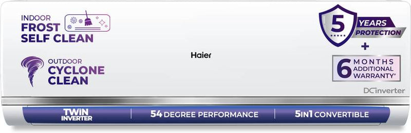 Haier 2026 Model 1.2 Ton 3 Star Split Inverter AC (HSA40CP-S3NB-I + HS ...